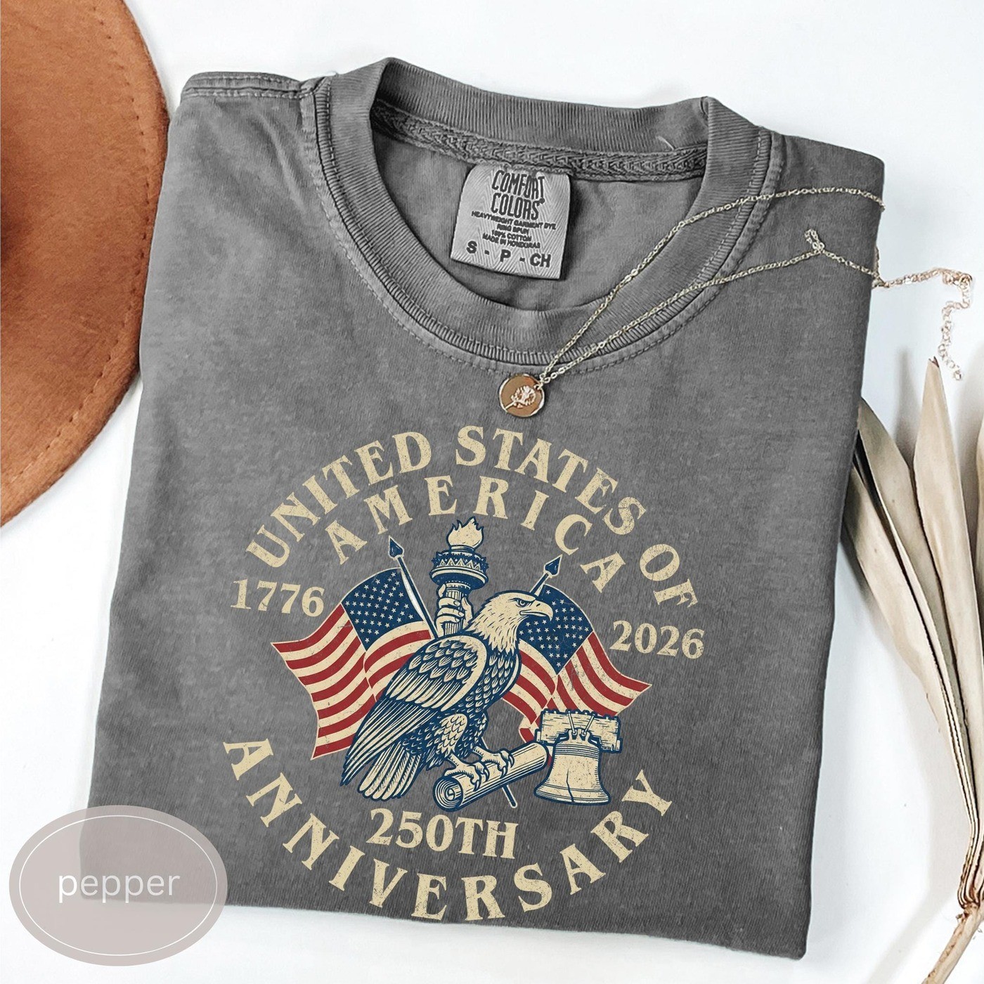 USA 250th Anniversary Shirt America 250 Vintage USA Flag Patriotic Tee Gift gallery