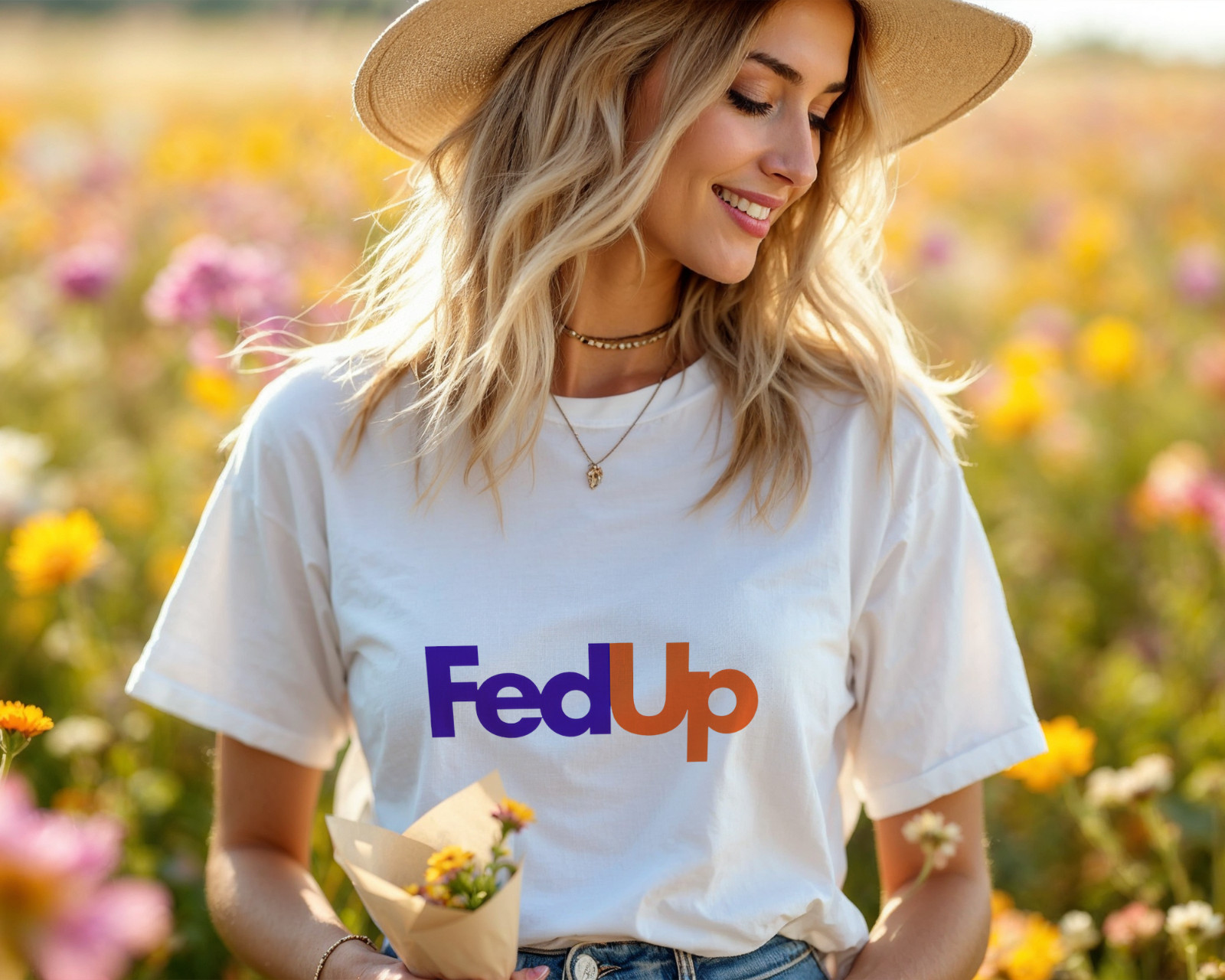 FedUp Parody T-Shirt Funny Slogan Graphic Tee Sarcastic Humor Shirt A23 gallery