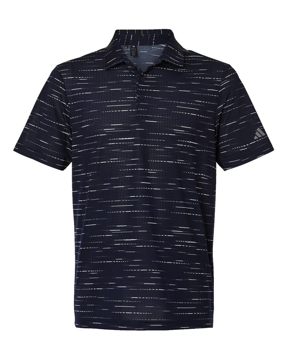 ADIDAS Golf Men's S-2XL Ultimate365 Mesh Glimmer Print Polo Sports Shirt gallery