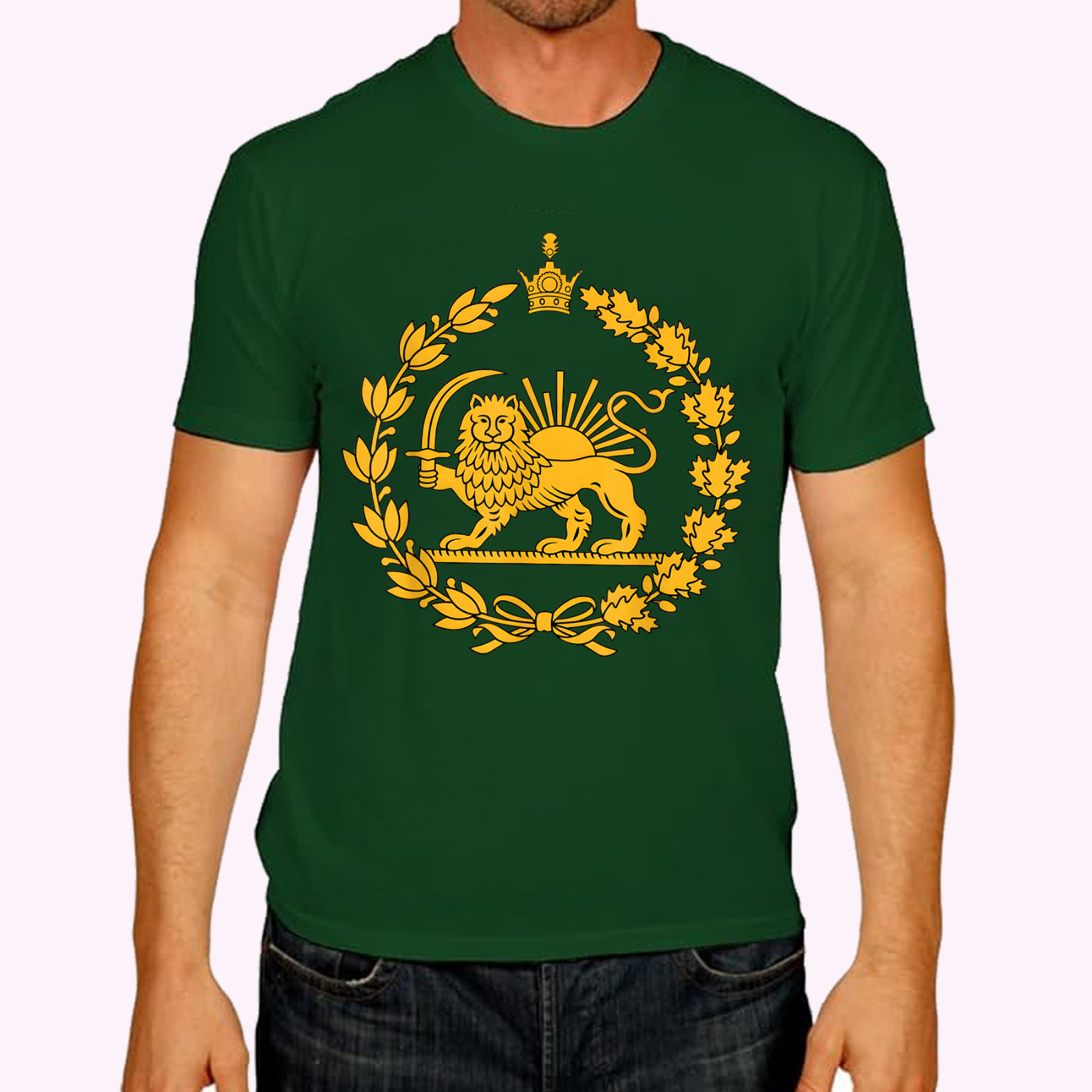 Lion and Sun Iran Persian Flag Iran Shir o Khorshid Graphic T-Shirt gallery