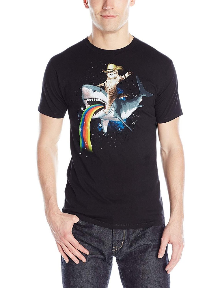 Authentic GOODIE TWO SLEEVES Bucking Sharkaroo Slim-Fit T-Shirt S NEW