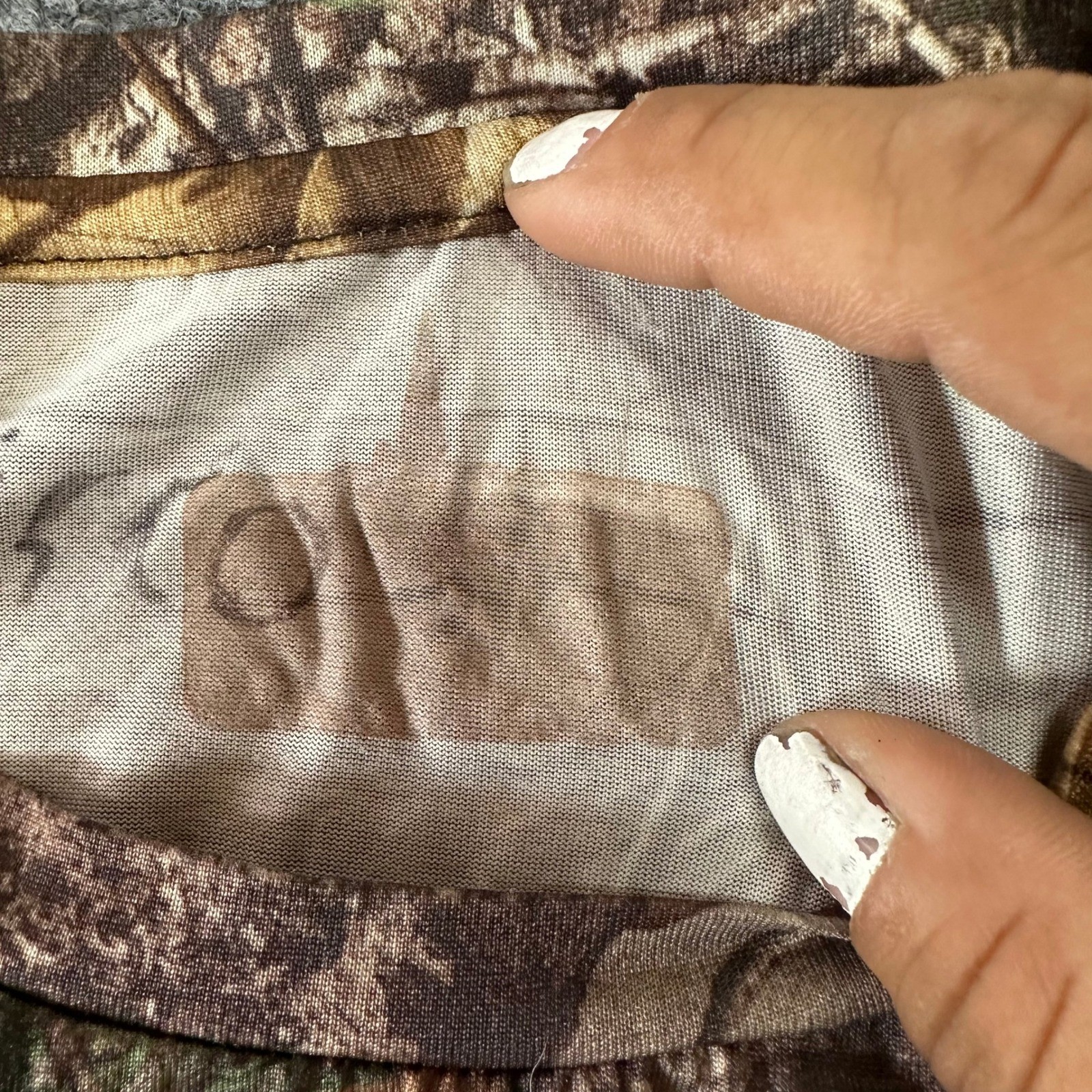 Habit Shirt Mens Size L Realtree Camo Green Short Sleeve Hunting Performance Tee gallery