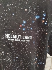 Helmut Lang Outer Space Mens Shirt Large RARE