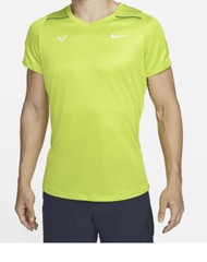 Men’s M- Nike Rafa NADAL Challenger Crew – Atomic Green – DD8547-321