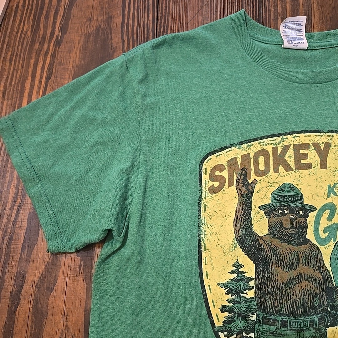 Vintage-Style Smokey the Bear Keep It Green T‑Shirt, Size M. gallery