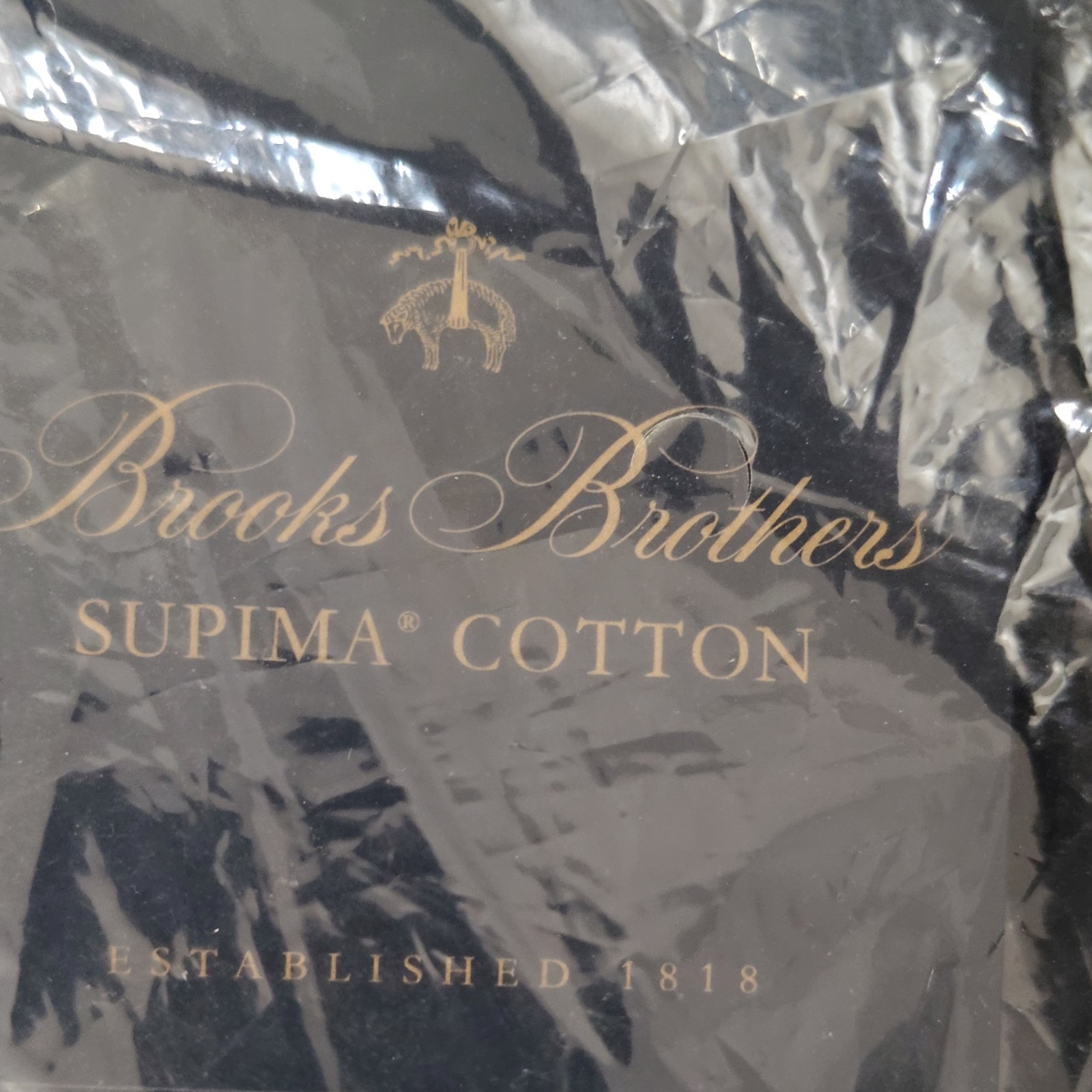 Brooks Brothers Blue Supima Cotton Jersey Logo T-Shirt Men’s Size M Solid gallery
