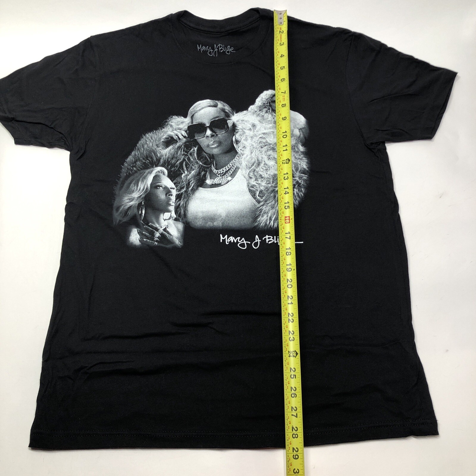 Mary J Blige Gorgeous 2022 Tour Double Sided Large Black T Shirt Concert Merch gallery
