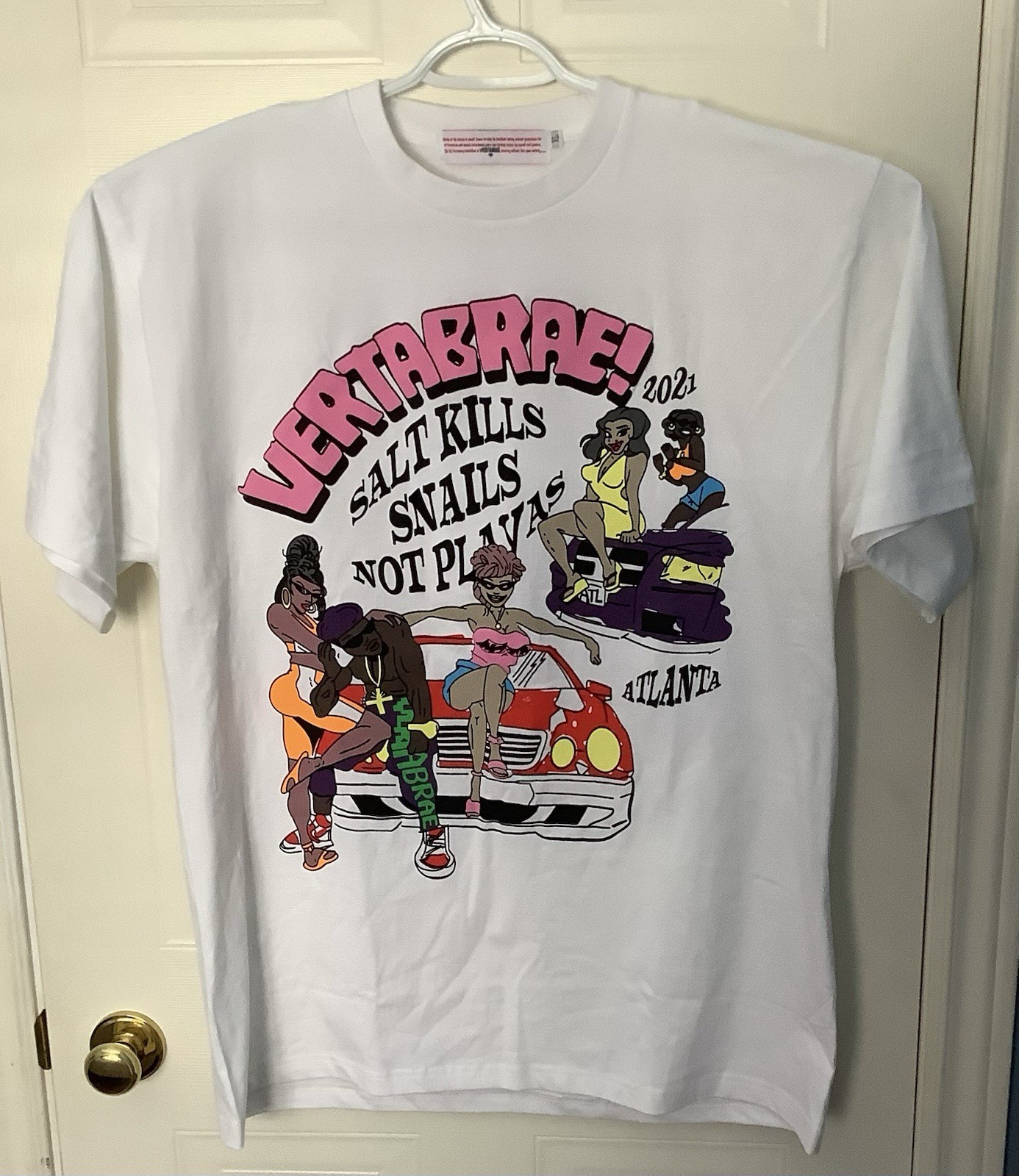 Graffiti Vertabrae Pop Up T Shirt Sz XL gallery