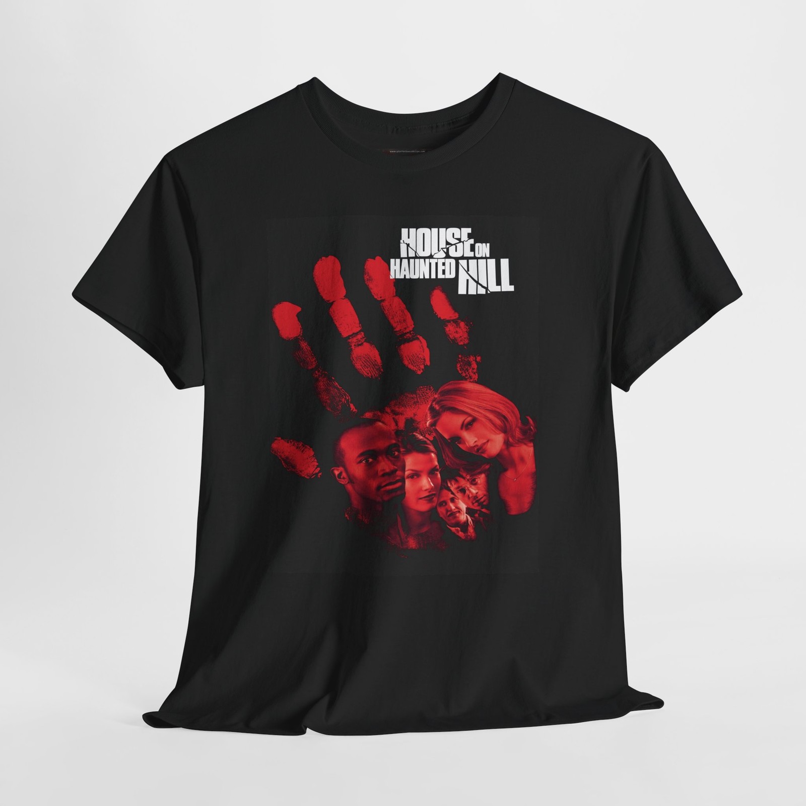 House on Haunted Hill 1999 Retro Movie Poster Horror Unisex Graphic T-Shirt gallery