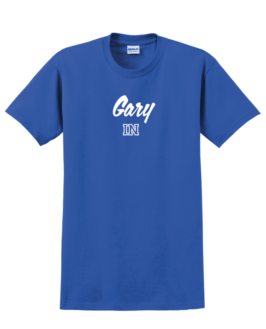 Gary, Indiana State T-Shirt Short Sleeve Graphic Tee Unisex apparel gallery