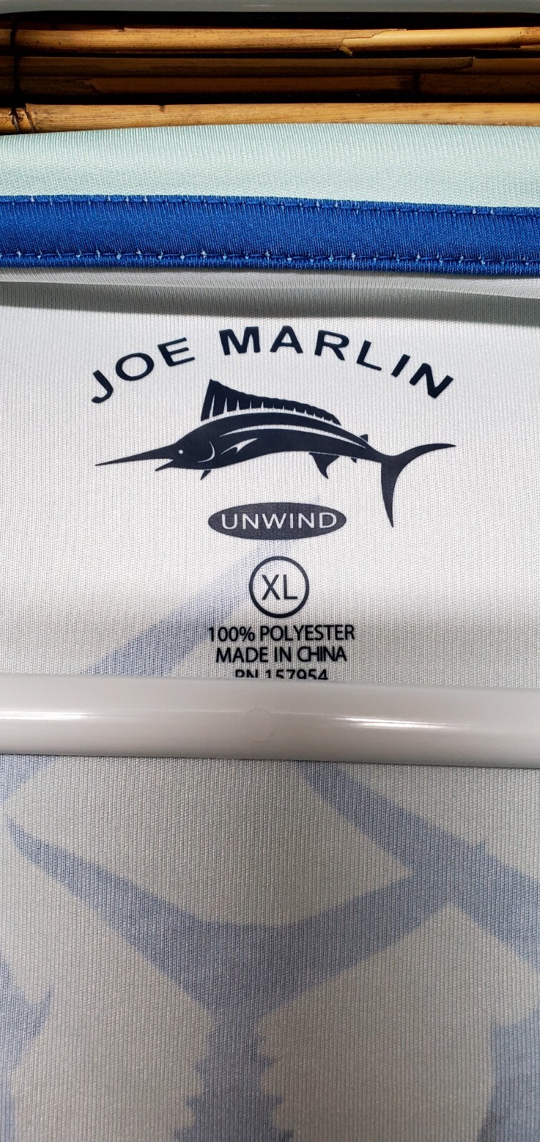 Joe Marlin UPF 30 Long Sleeve Fishing Shirt Salty Tales Mens Size XL New gallery