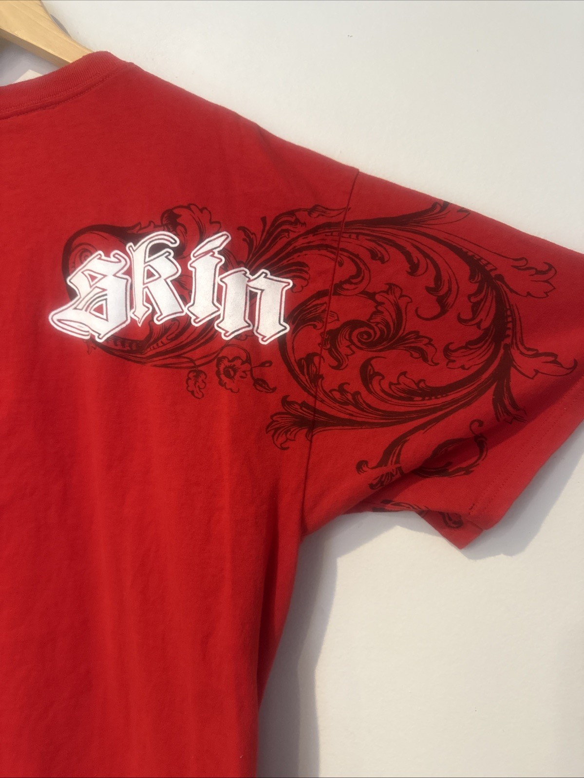 Skin Industries Mens XL Shirt Graphic Grunge Punk Skater Tattoo Vintage Y2K gallery