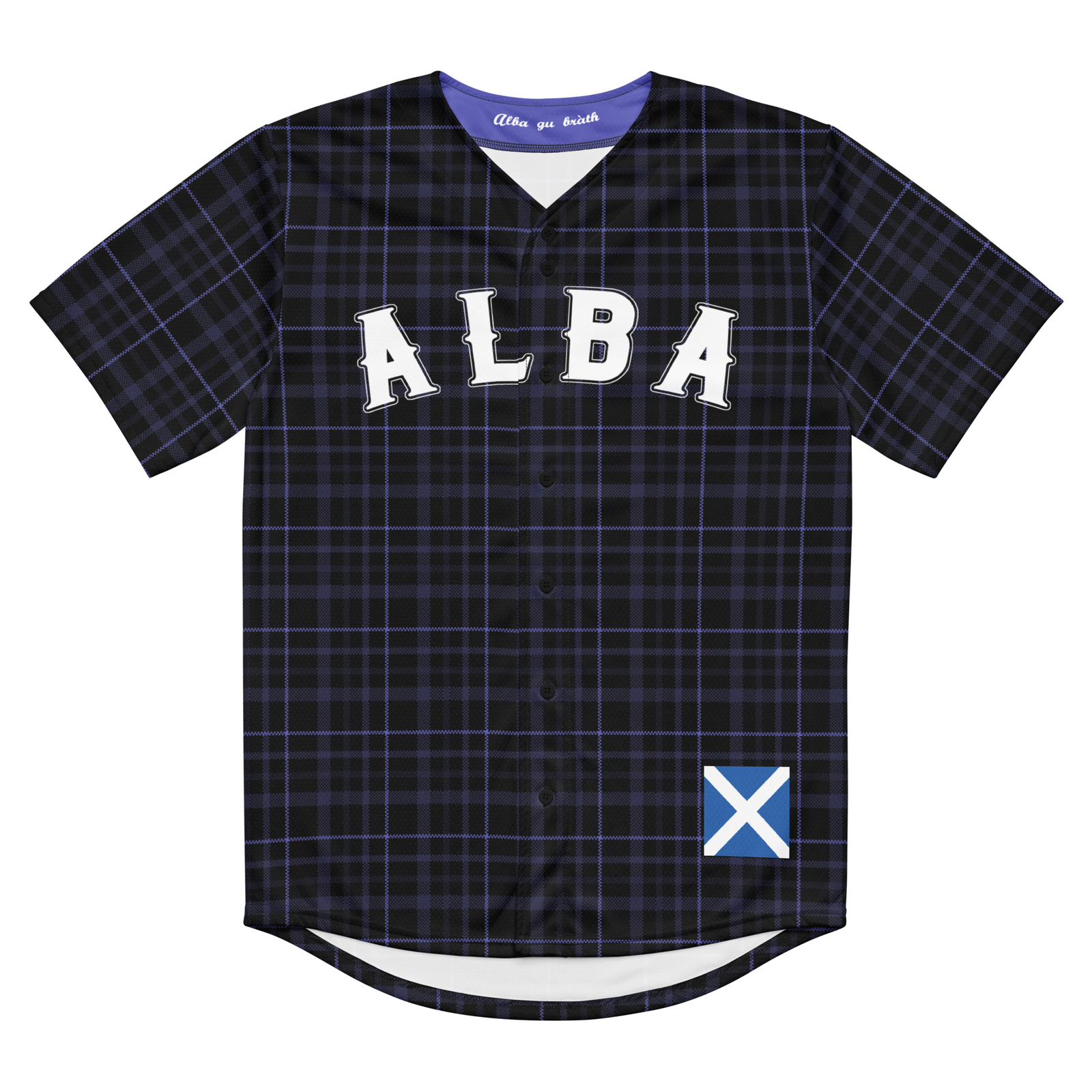 Scotland Alba Baseball Jersey, Adult Unisex, Moisture Wicking, Eco Friendly gallery