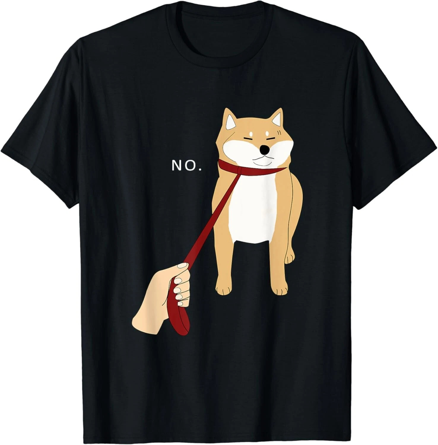 Cute Shiba Inu Shirt Nope – Doge Meme Gift Unisex T-Shirt