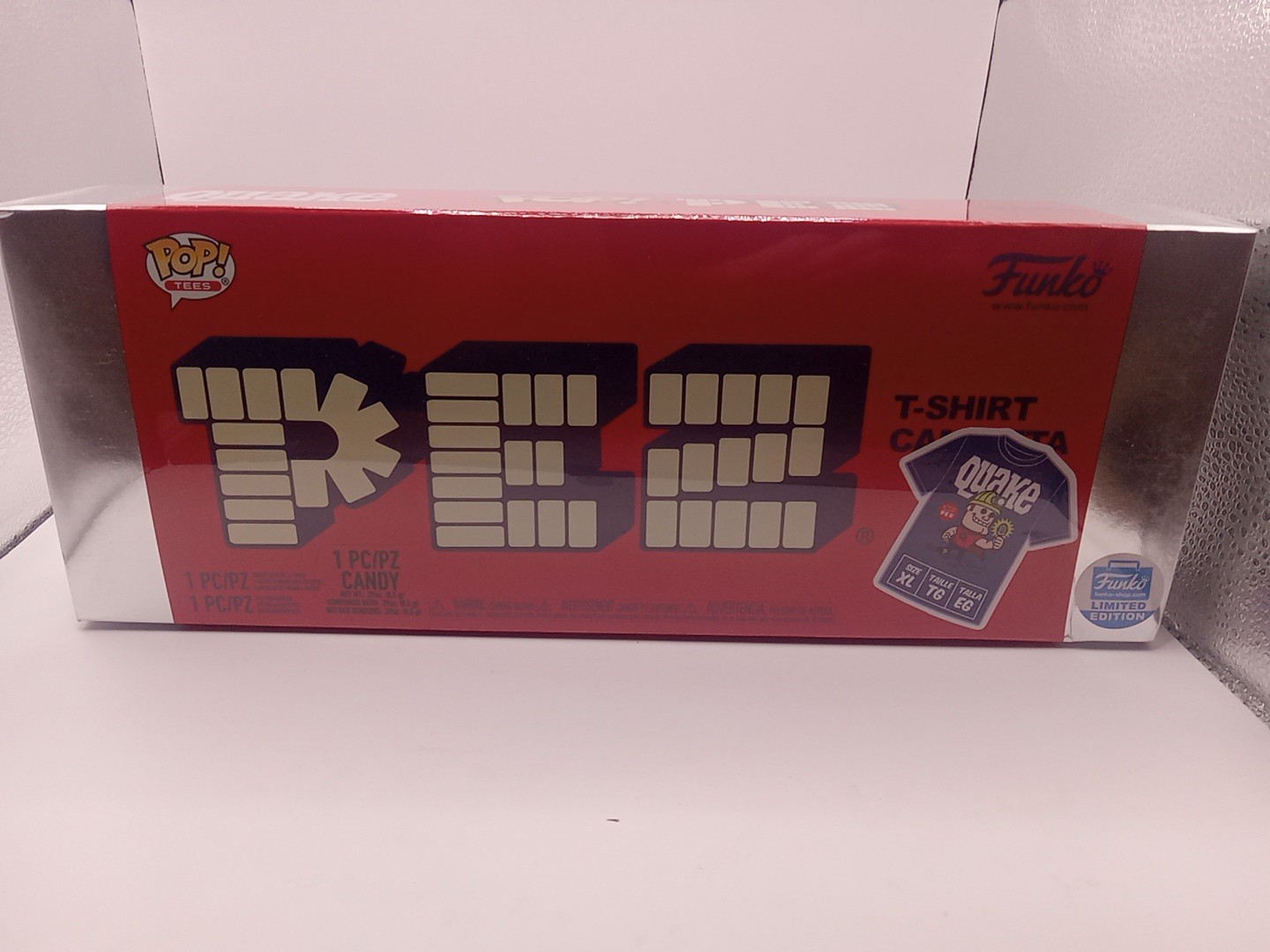 FUNKO QUAKE PEZ T SHIRT XL , NEW IN Box gallery
