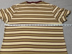 VOLCOM – Men’s T-shirt SIZE L – LARGE – Yellow / Red – Striped – True to This