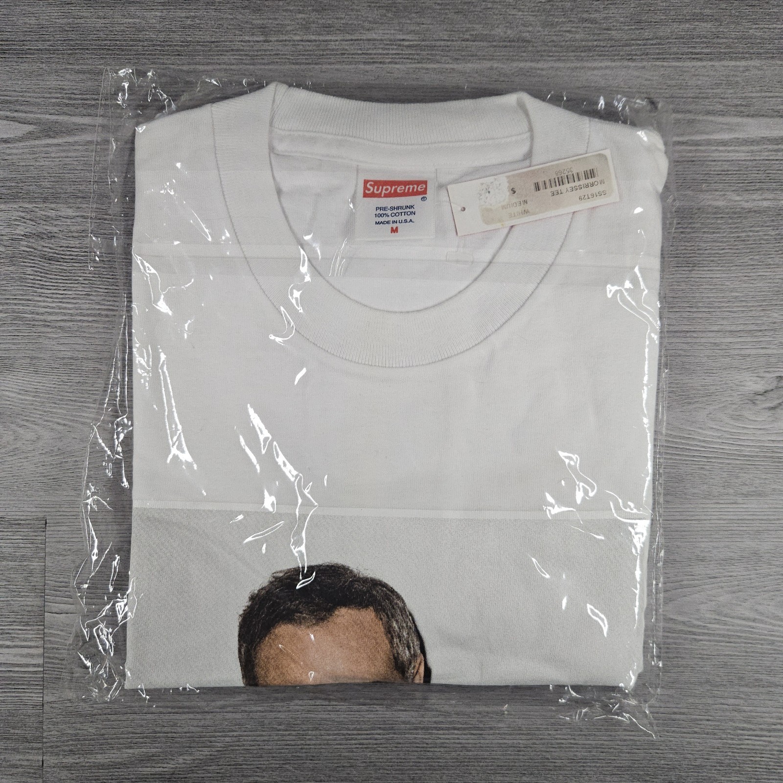 Supreme Morrissey Tee Medium White SS16 Brand New With Tag Rare gallery
