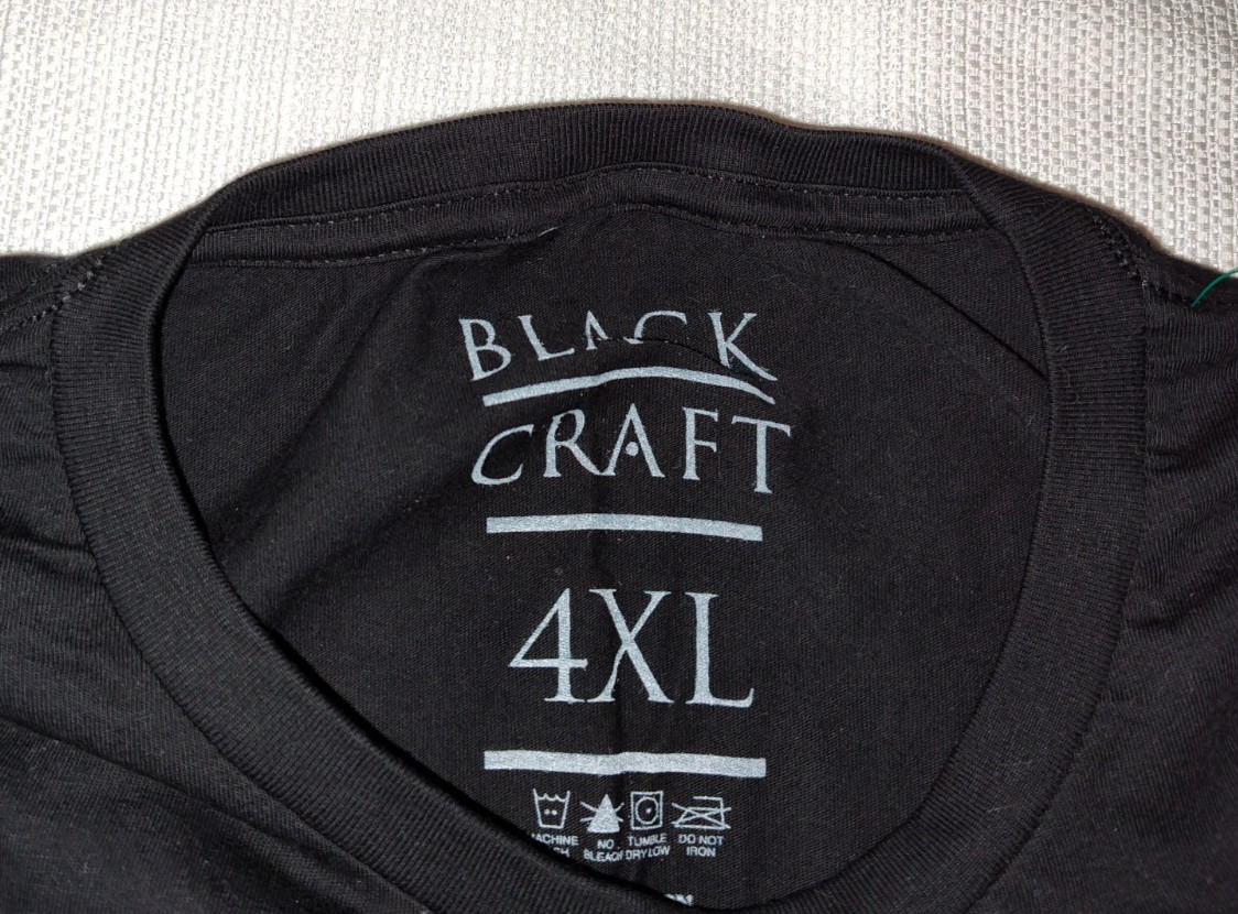 NEW Blackcraft Cult Hand Palm Reader Black Short Sleeve T-Shirt 4XL Black Craft gallery
