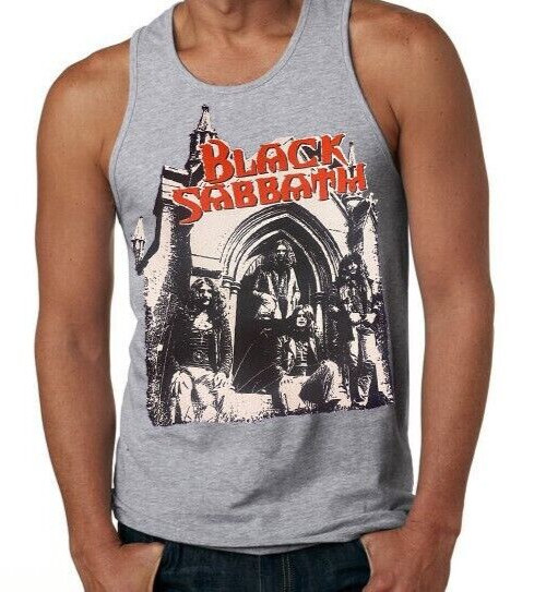 Black Sabbath Vintage Rock Band Black Tank Top (Various Colors) gallery