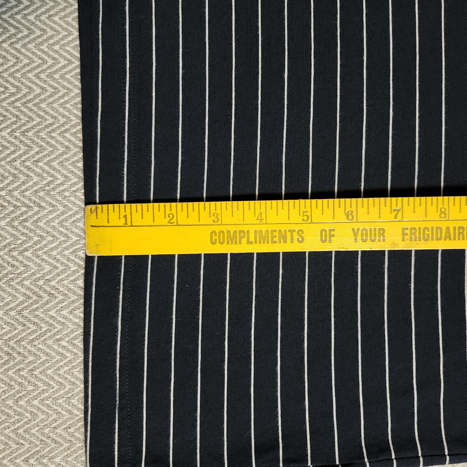 Banana Republic T Shirt Mens Large Blue Striped Short Sleeve Crew Neck Casual gallery