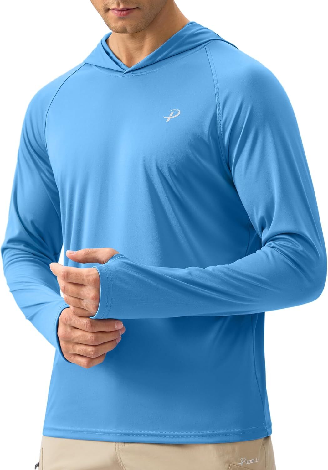 Men's UPF 50+ Sun Protection Hoodie – Long Sleeve Fishing & Hiking Shirt gallery