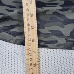 Kenneth Cole Men’s Active Tech Shirt S/S Stretch Breathable Soft Olive Camo