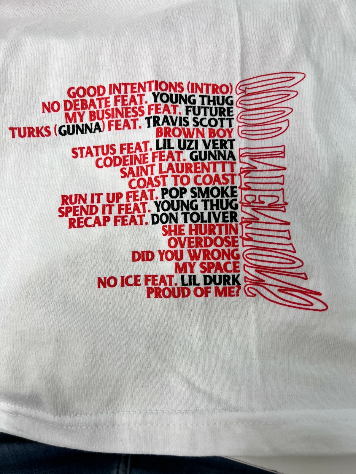 NEW VLONE X NAV BAD HABITS GOOD INTENTIONS T SHIRT AUTHENTIC NEW gallery