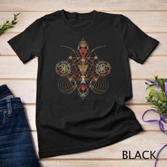Geometric Shapes Circle Angles Pattern – Sacred Geometry T-Shirt Unisex T-shirt