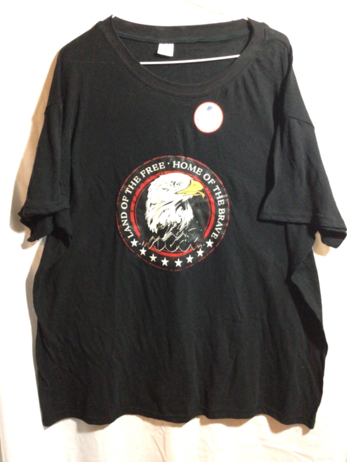 Land of the Free Home of the Brave Eagle Disabled Vets New T Shirt Large gallery