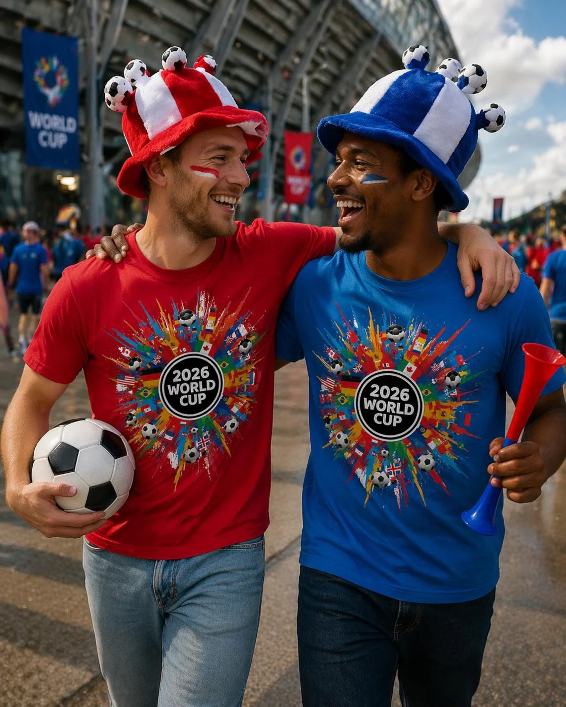 2026 World Cup Shirt Soccer Fan Graphic Tee Football Lover Gift Unisex White gallery