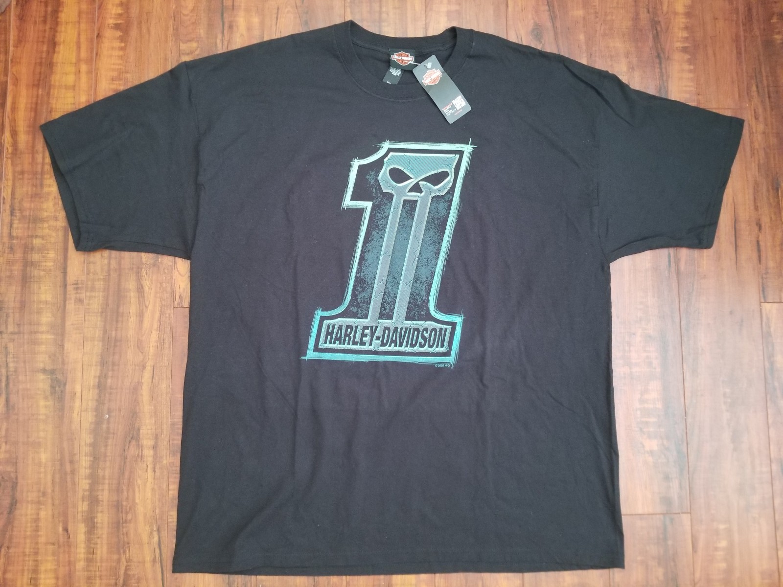 Harley Davidson - Gettysburg, PA Battlefield Black T-Shirt - Men's 2XL - NEW gallery