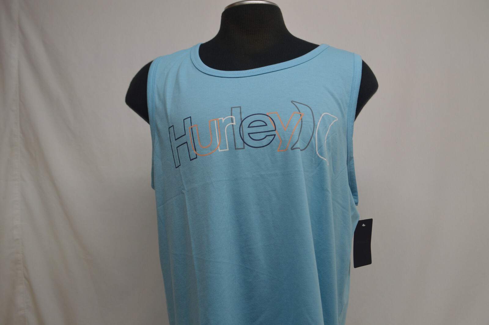 NEW Hurley Men's Blue Graphic Tank Top Size MED gallery