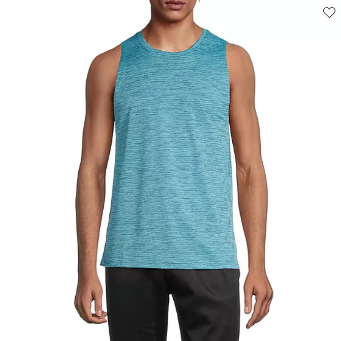 Xersion Mens Crew Neck Sleeveless Tank Top Sizes M, XL, XXL New Blue gallery
