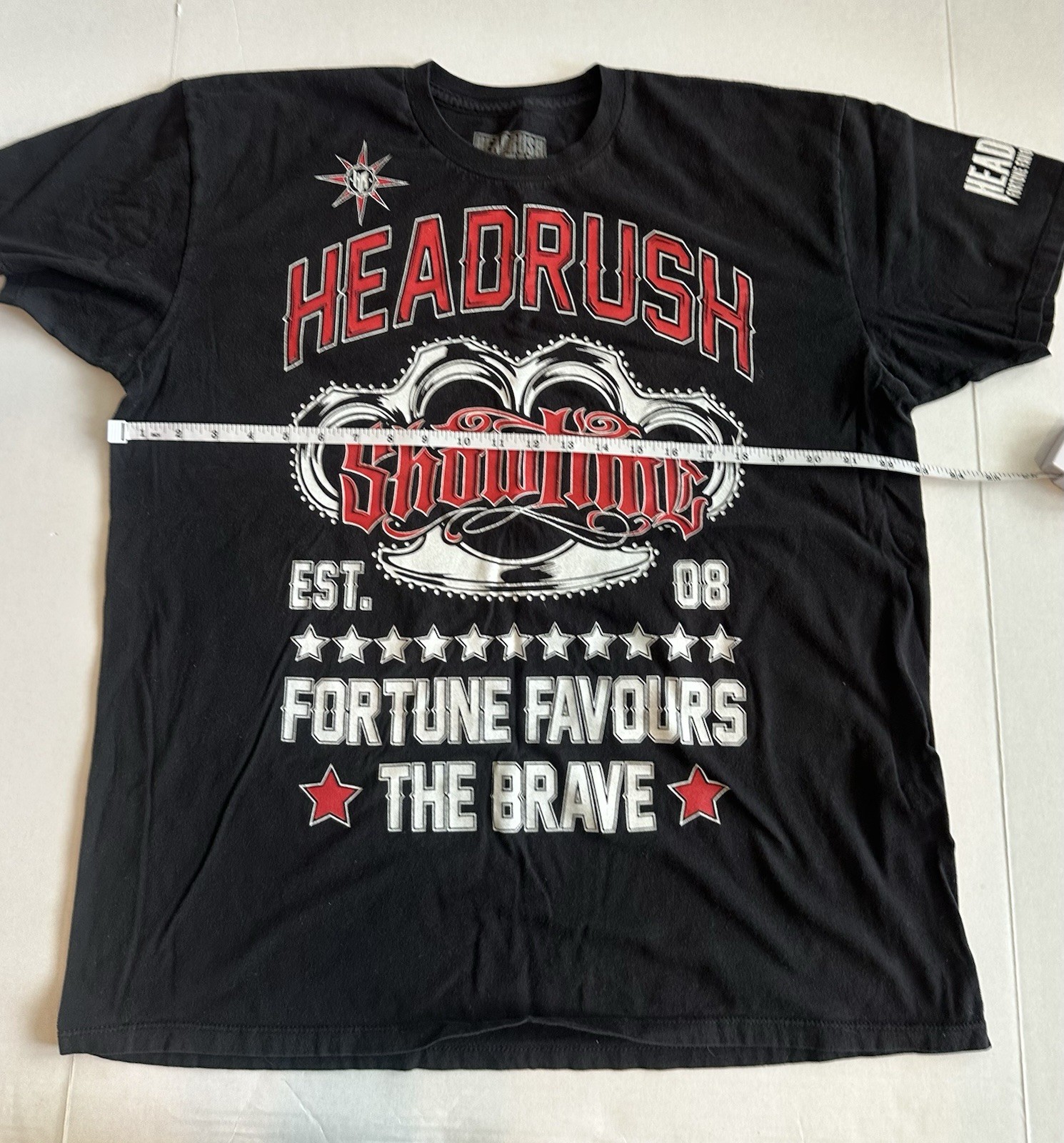 Headrush Anthony Pettis UFC “Showtime” T Shirt Black Men’s Size XL gallery