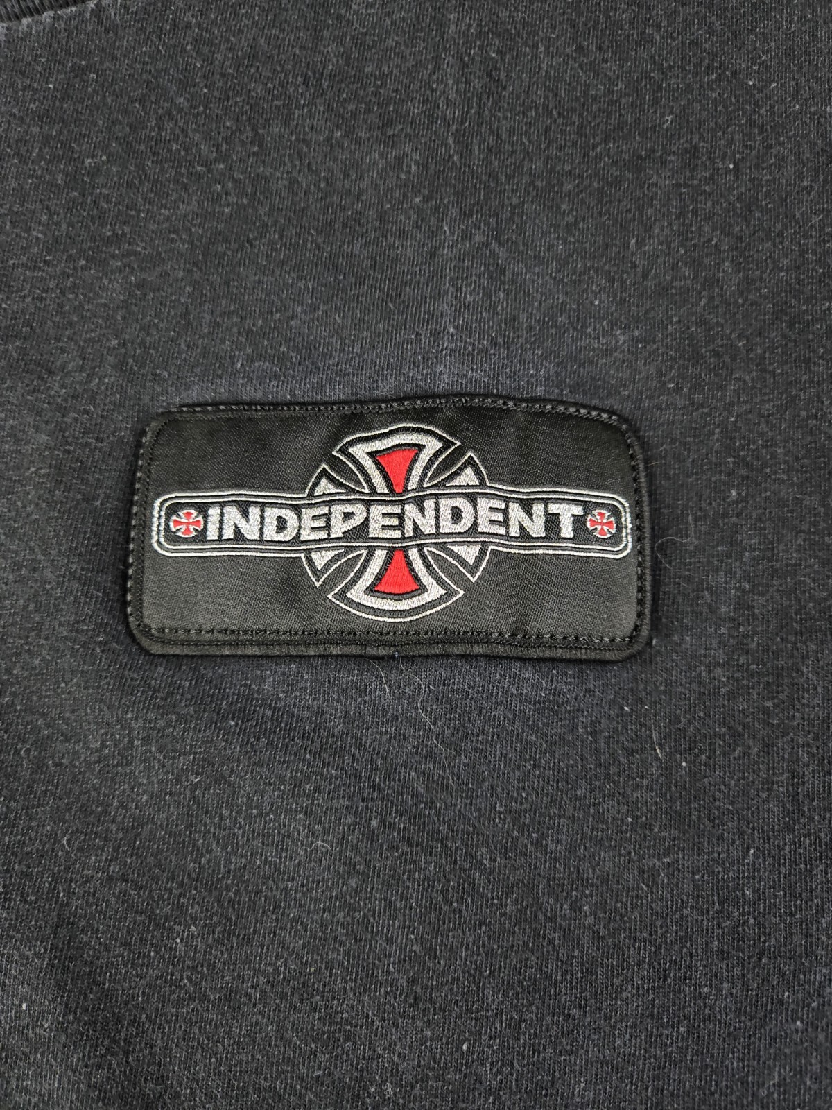 Vintage Andrew Reynolds Independant Skate Baker T-Shirt, Sz L 21x29" Faded Black gallery