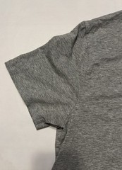 Buttoned Down Men’s Medium Gray Vneck Solid Color Shirt