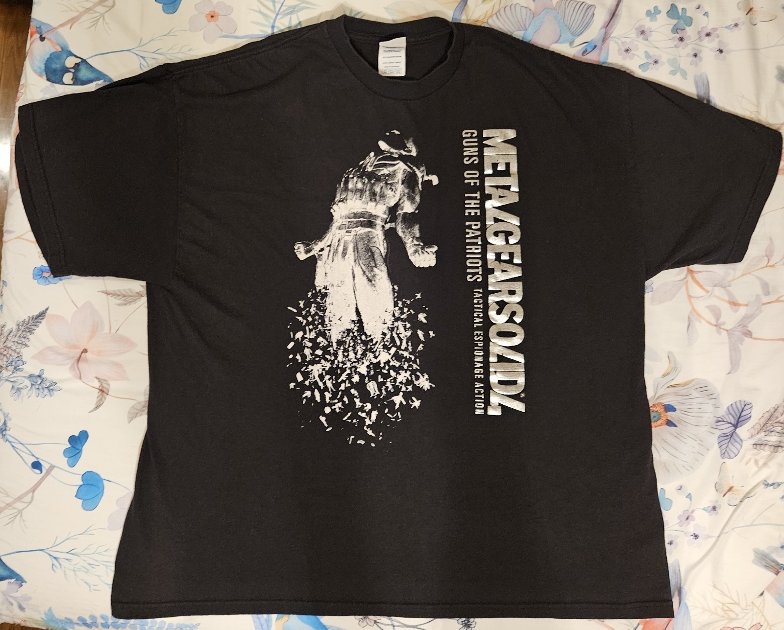 Vintage 2008 Metal Gear Solid 4 Guns of the Patriots Hideo Kojima T-Shirt 2XL gallery