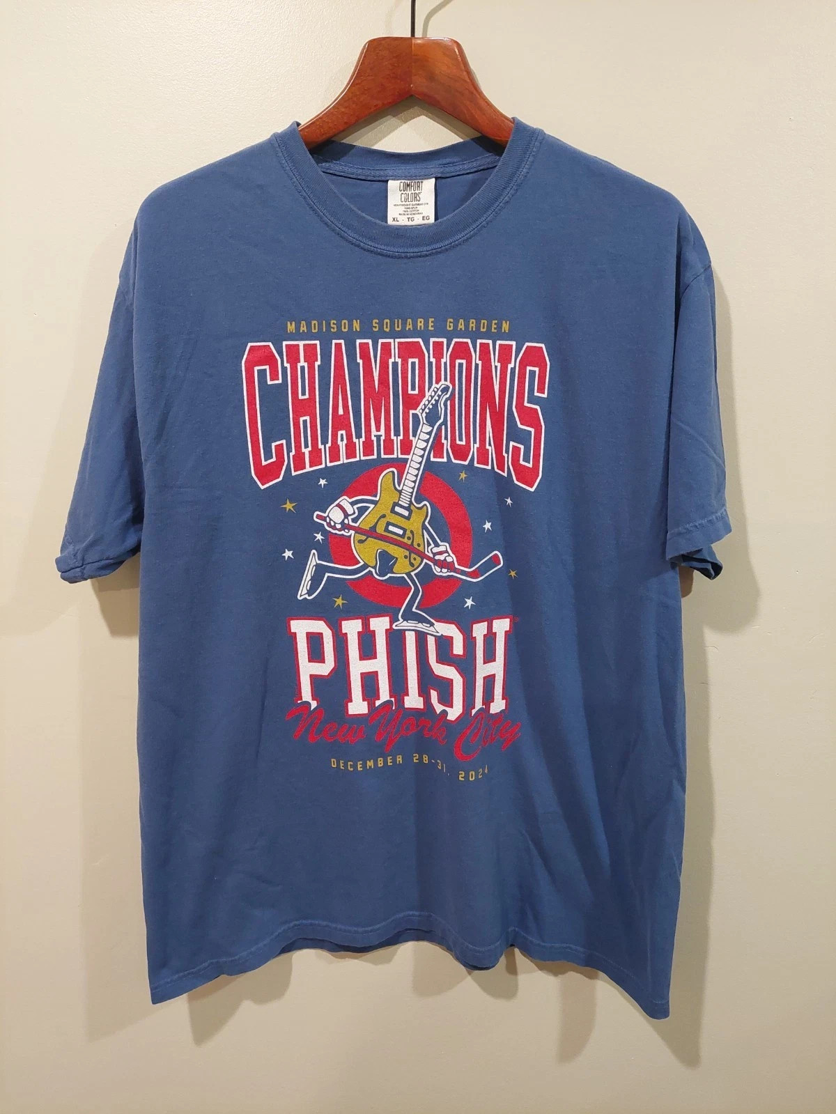Phish Madison Square Garden Champions short sleeve royal color T-Shirt VK12606 gallery