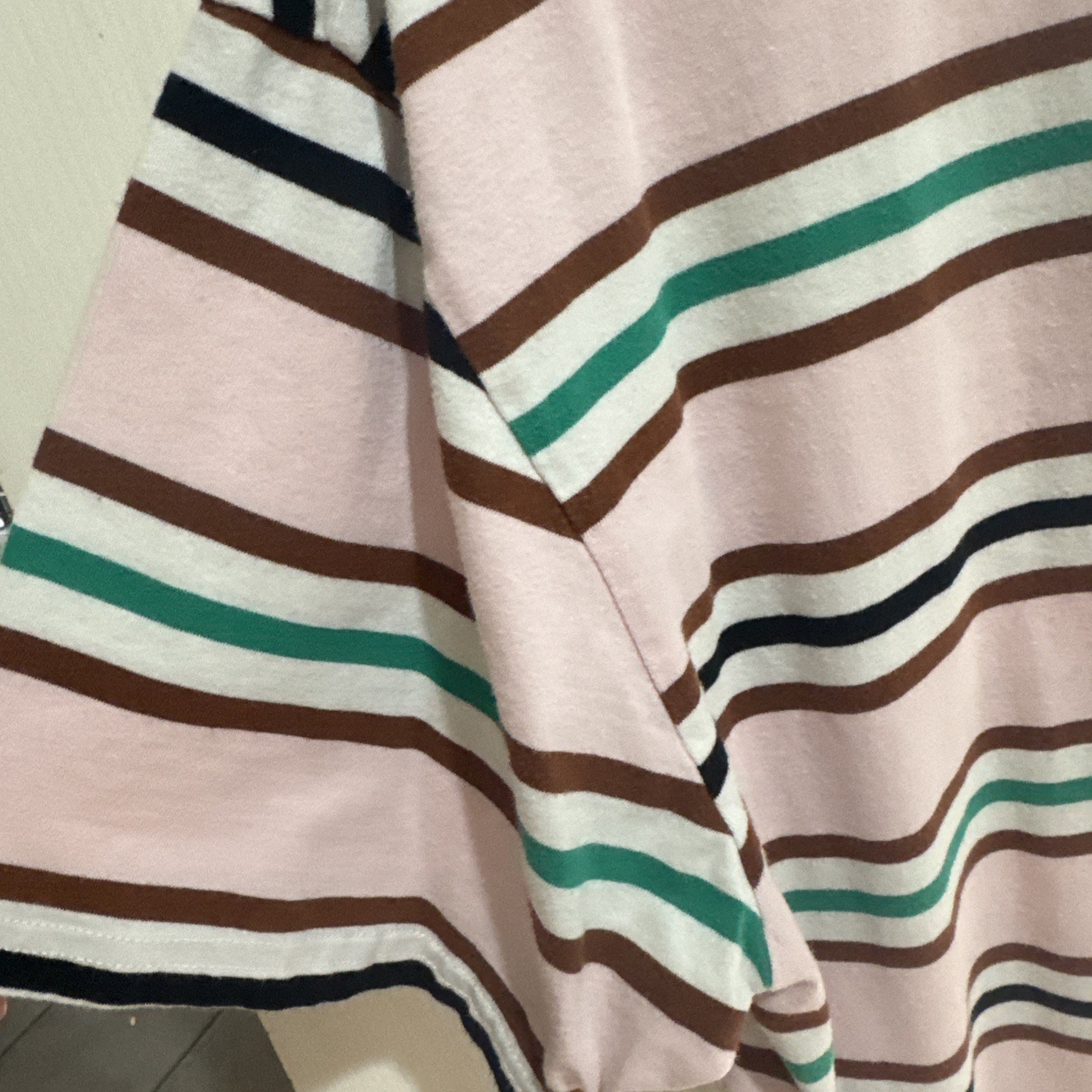 Civil Regime Striped T-Shirt Pink Men’s Sz LG Trendy Crew Neck Streetwear EUC gallery