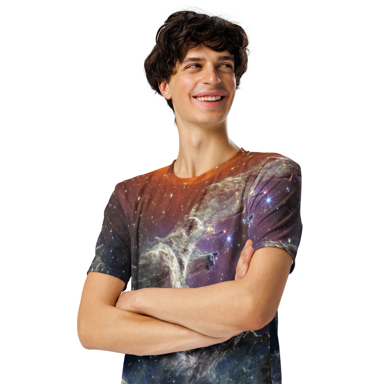 Webb Space Telescope Pillars of Creation Men's t-shirt gallery