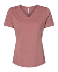 BELLA + CANVAS – Women’s Relaxed Jersey V-Neck Tee – 6405 – Heather 6405CVC