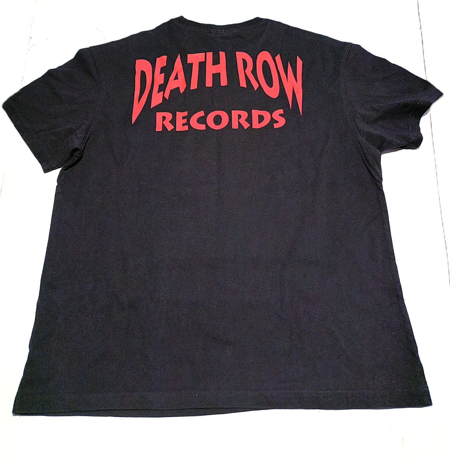 Bershka Death Row Records T-Shirt M Black Snoop Dogg Vintage Graphic Tee Mens gallery