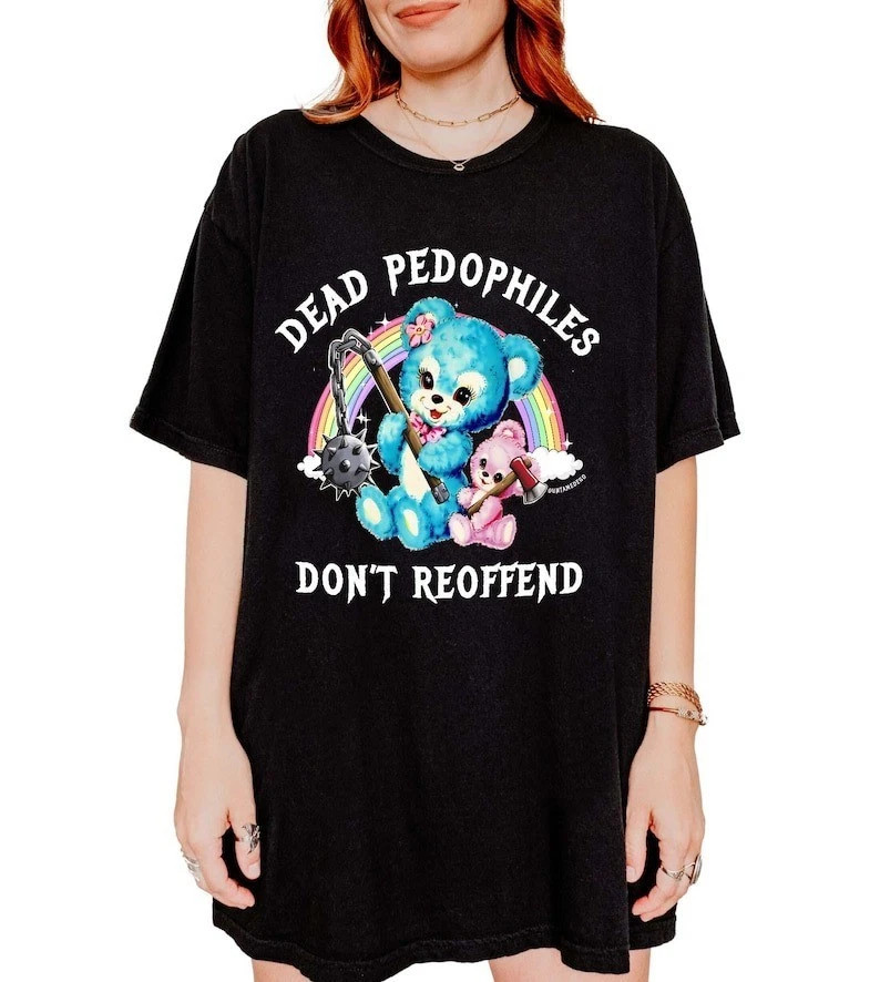Dead Pedophiles Don't Reoffend Unisex T-Shirt gallery