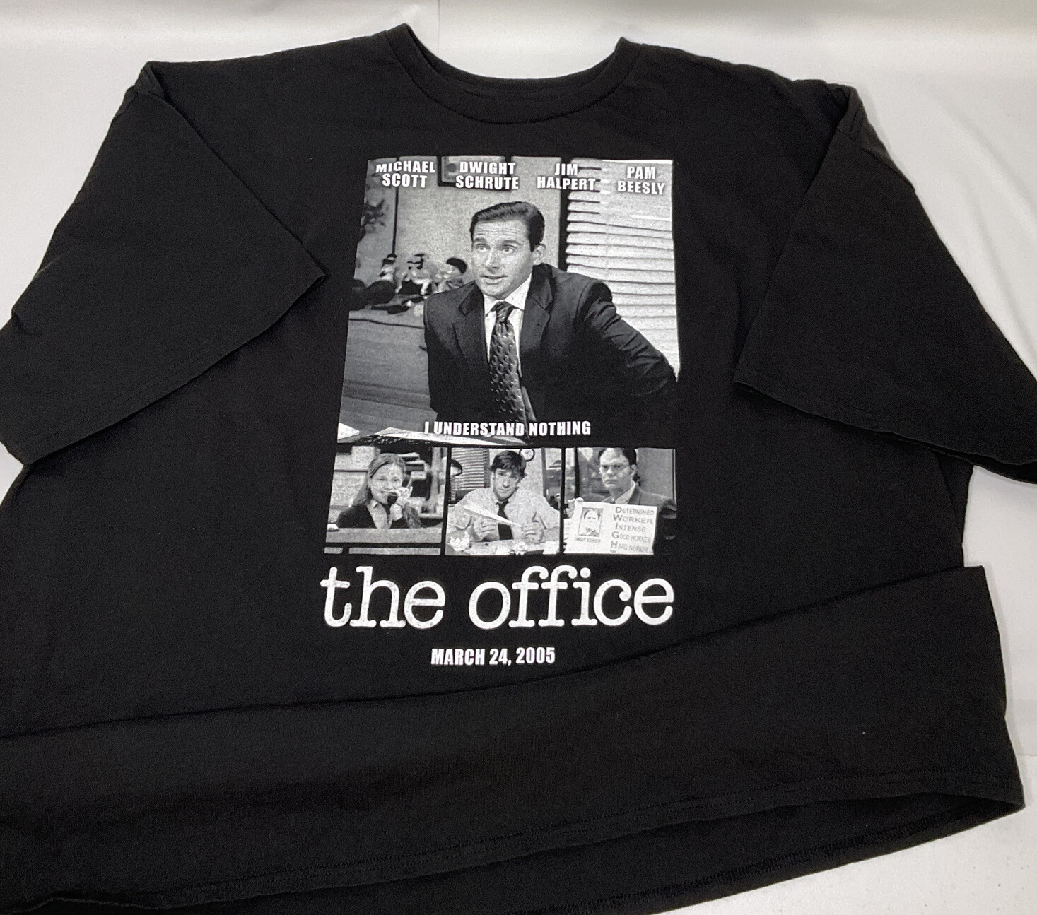 The Office T-Shirt 3XL Premier Day 2005 Tee Michael Scott I Understand Nothing gallery