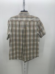 PLAID BTN DOWN