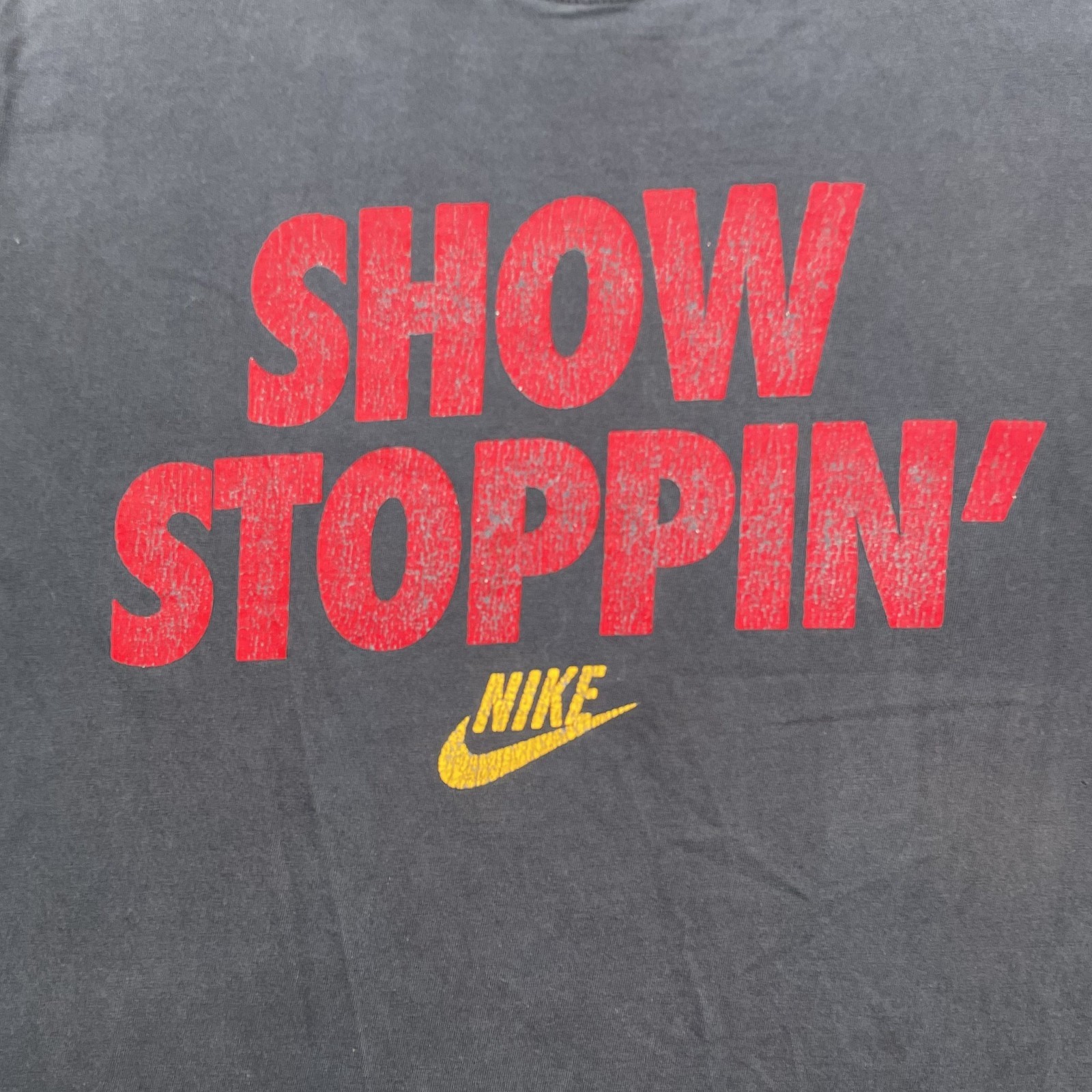 Nike T-Shirt Men's Large Black Gorpcore Streetwear Outdoors Running Academia gallery