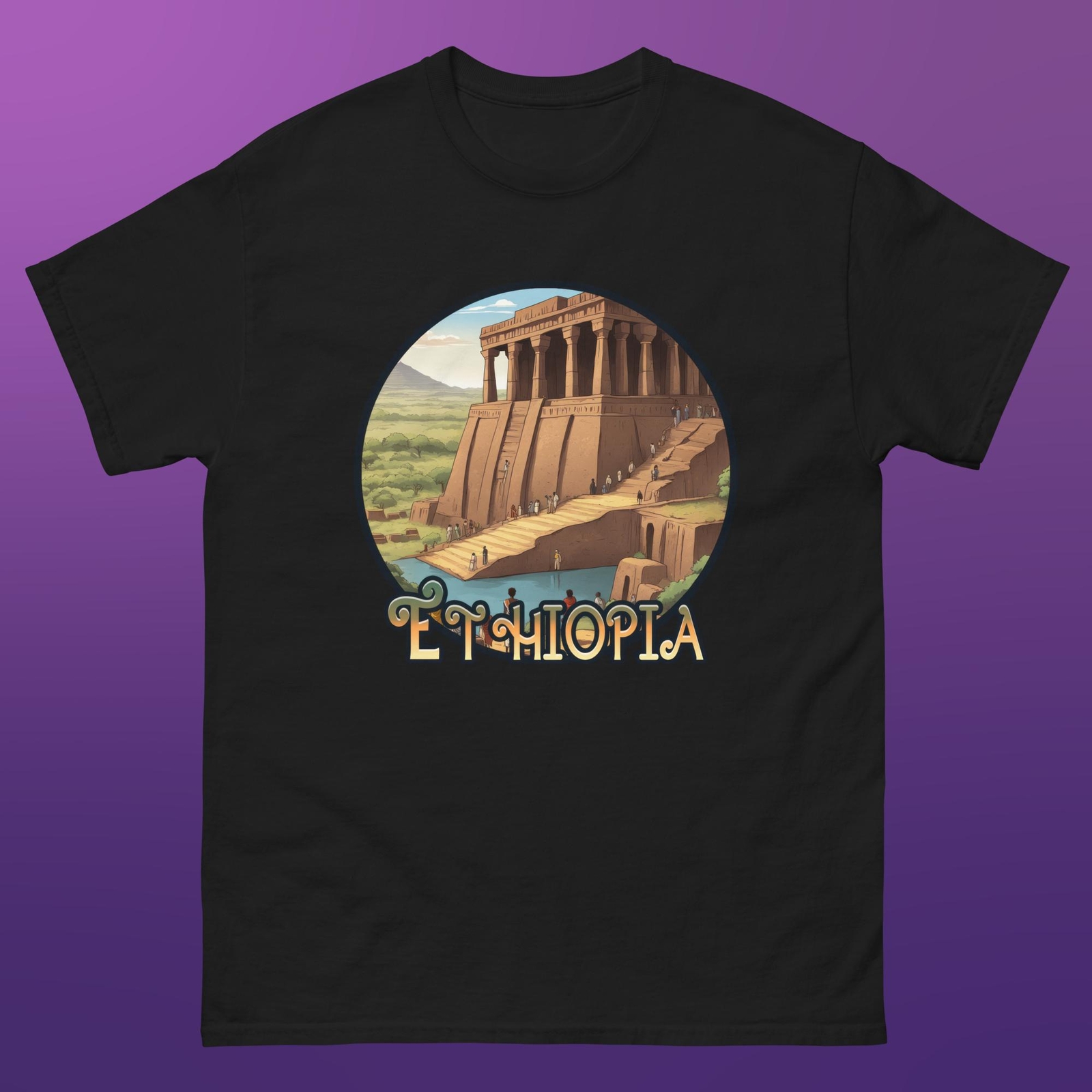 Ethiopia – Unisex Short Sleeve T-Shirt