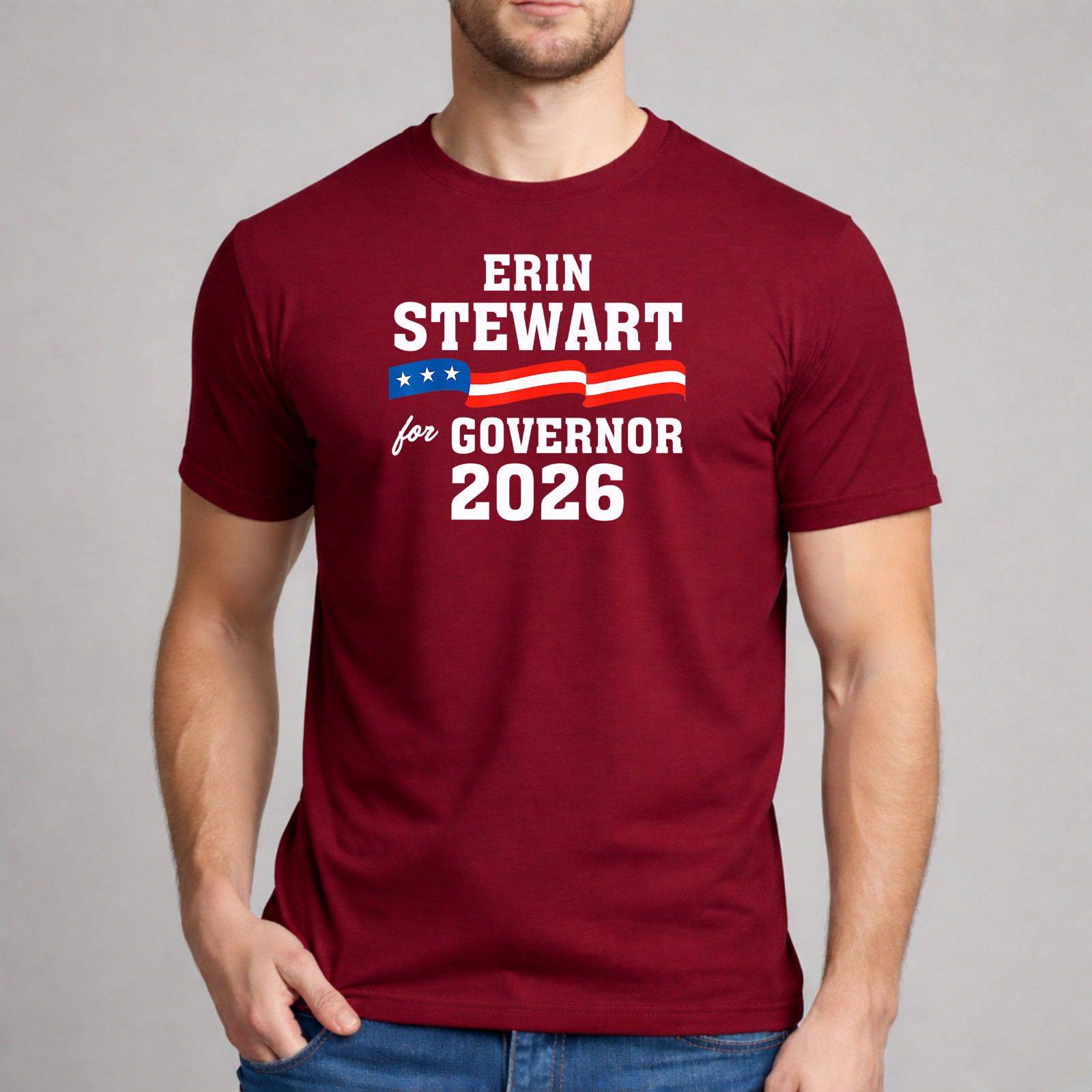 Erin Stewart for Governor 2026 Shirt Connecticut Political Gift Unisex T-Shirt