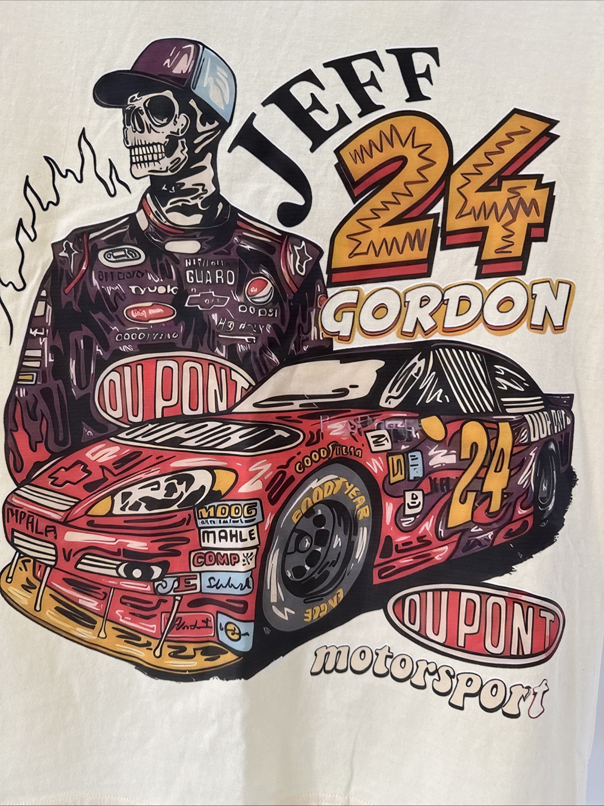 Jeff Gordon 24 Racing T-Shirt XL Graphic NASCAR Style Tee Unisex New gallery