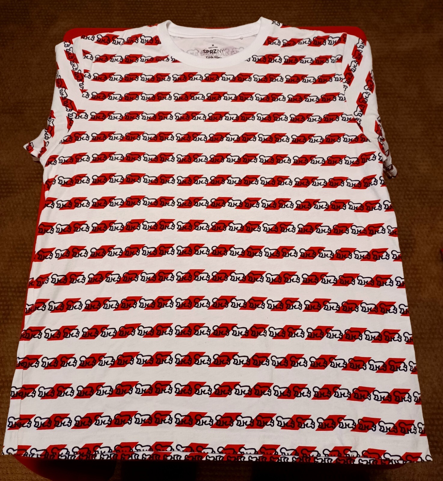 Haring x Uniqlo Size M SPRZ NY T-Shirt Museum of Modern Art Special Radiant Baby
